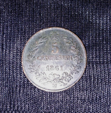 5 centesimi 1861 usato  Catania
