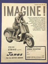 James motorcycle scooter for sale  BRIDPORT