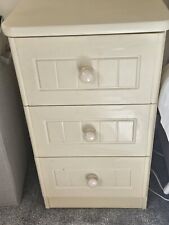 white bedside cabinets for sale  ST. ALBANS