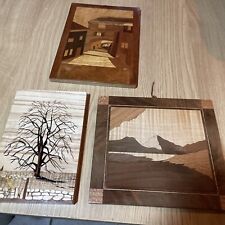 Small marquetry wooden for sale  DERBY