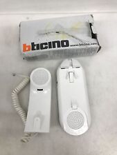 Używany, BTicino, domowa stacja audio Sprint L2, biała na sprzedaż  PL