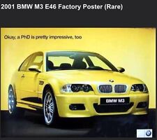 Pôster de carro BMW M3-E46 PHD-Factory 2001 muito raro! Own It!! comprar usado  Enviando para Brazil