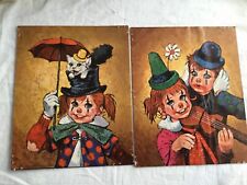 Vintage clown prints for sale  Broomfield