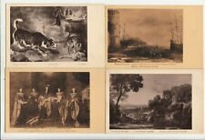 Lot de 4 cartes postales anciennes musée de GRENOBLE snyders lorrain gellée , occasion d'occasion  Bourg-de-Péage