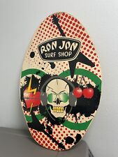Usado, Skim Board WoodenRon Jon’s Surf Shop Boogie Gráfico Exclusivo Aprox 30” **leia** comprar usado  Enviando para Brazil