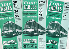 Reading buses timetable for sale  FAKENHAM
