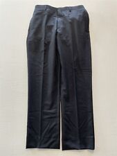 Polo Ralph Lauren 34 x 32 Hecho en Italia Gris Sutil Rayas Lana Traje Vestido Pantalones, usado segunda mano  Embacar hacia Argentina