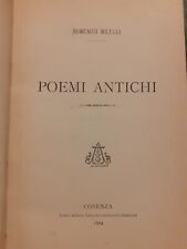 Milelli domenico. poemi usato  Italia