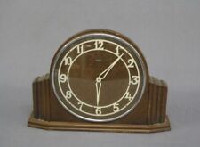 silver mantel clock for sale  LONDON