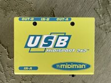 Interfaz de computadora Midiman Midisport 2x2 USB Midi a 2 salidas, excelente estado segunda mano  Embacar hacia Argentina