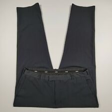 Pantalón de carbón marino Izod - mezcla de polietileno - empuñadura de camisa - talla 38x32 recto segunda mano  Embacar hacia Argentina
