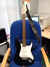C Giant Fender Electric Guitar - Black/Maple with Fender strap CHARITY SALE, used for sale  Shipping to South Africa