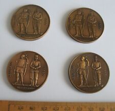 4 medalhas de tiro - 38 mm National Rifle Association (NRA) medalhas de bronze comprar usado  Enviando para Brazil