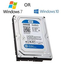 Usado, Disco duro SATA de 3,5" con Windows 7/Win 10 instalado heredado segunda mano  Embacar hacia Argentina