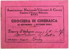 Crociera cirenaica comitato usato  Milano
