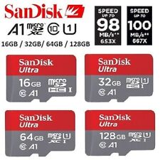 16GB 32GB 64GB 128GB SanDisK Ultra TF Micro SD SDXC Speicherkarte 98MB/S Karte comprar usado  Enviando para Brazil