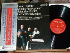 1970 Beethoven Triple Concerto Audiophile Oistrakh Richter Japan OBI Deluxe NM for sale  Shipping to South Africa