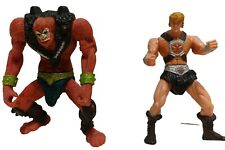 Lote de 2 bonecos colecionáveis Masters of the Universe 2003: Mattel HE-MAN & BEAST MAN comprar usado  Enviando para Brazil