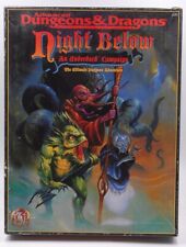 AD&D 2nd Ed Night Below An Underdark Campaign TSR Staff  TSR for sale  Shipping to South Africa