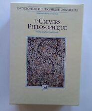 Univers philosophique. encyclo d'occasion  Paris VI