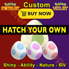 Pokemon Release The Indigo Disk DLC ✨Shiny✨ Scarlet and Violet Custom Egg 6IV comprar usado  Enviando para Brazil