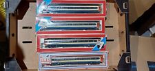 Lima Model Train Job Lot x8 OO Gauge Train Carriages, painted as East Midlands for sale  Shipping to South Africa
