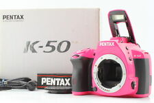 [COMO NUEVO en caja] Cuerpo de cámara digital Pentax K-50 rosa 16,3 MP JAPÓN (Disco: inglés) segunda mano  Embacar hacia Mexico