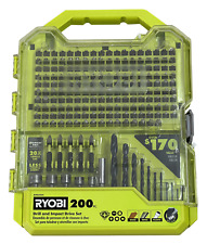 RYOBI 200 pc  DRILL BIT SET  - NEW for sale  Shipping to South Africa