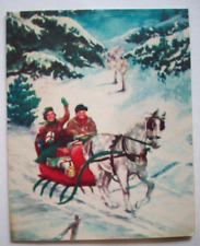 Waving couple sleigh for sale  Shipping to Ireland