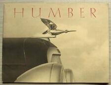 Humber car range for sale  LEICESTER