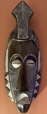 Large Painted West African Tribal Mask 51cm, usato usato  Spedire a Italy
