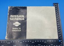Nissan serena c23 for sale  CULLOMPTON