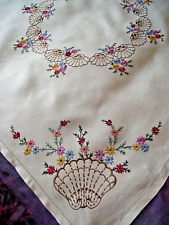 Vtg hand embroidered for sale  BIRMINGHAM