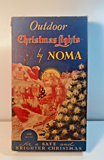 Vintage Noma Luzes de Natal Externas Original SOMENTE CAIXA Sem Conteúdo comprar usado  Enviando para Brazil
