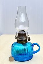 glass funnel oil lamp for sale  UK