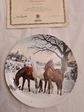 Spode plate christmas for sale  TORQUAY