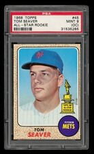 1968 Topps # 45 Tom Seaver All-Star Rookie PSA 9 MINT (OC) for sale  Los Angeles