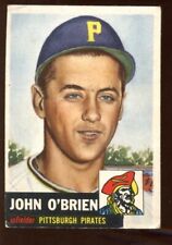 1953 Topps Baseball Card HIGH #223 John O'Brien for sale  Shipping to South Africa