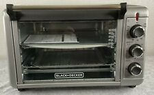 1500W Kitchen Convection 2-Shelf Toaster Oven 6-Slice Pizza BLACK DECKER TO3000, used for sale  Shipping to Ireland