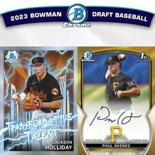 Autos de base de prospectos 2023 Bowman béisbol, cromo y draft (los tres) - tú eliges segunda mano  Embacar hacia Argentina