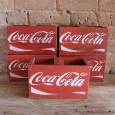 Wooden Coca Cola Crates - Rustic Wooden Coca Cola Boxes - £15 each for sale  Shipping to South Africa