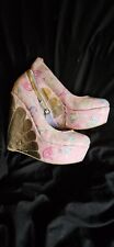 Used, Iron Fist Mermaid Shoes Heels Pink Size 10 Us for sale  Shipping to South Africa