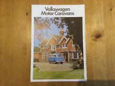 Used, Volkswagen VW motor caravan brochure 1973 T2 caravette eurovette continental for sale  Shipping to South Africa