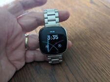 Smartwatch Fitbit - Sense Advanced Health - dourado.  Como está comprar usado  Enviando para Brazil