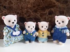 Sylvanian Families Niedźwiedź polarny Rodzina Vintage Calico Critters na sprzedaż  Wysyłka do Poland