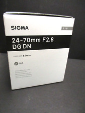Usado, Lente Sigma 24-70mm f/2.8 DG DN Art para Sony E modelo 019 CAIXA ABERTA EM PERFEITO ESTADO comprar usado  Enviando para Brazil