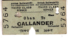 Railway ticket british for sale  UK