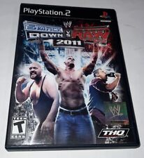 WWE SmackDown vs. Raw 2011 (Sony PlayStation 2, PS2 2010) Black Label completo, usado comprar usado  Enviando para Brazil