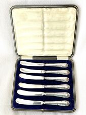 Cased set silver for sale  OSWESTRY