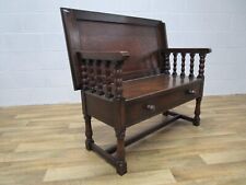 Antique oak inlaid for sale  CHESTER